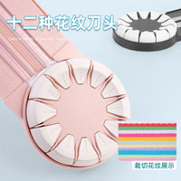 12-in-1 Paper Trimmer with Scoring, Dashed, Straight, and Wavy Cut Lines