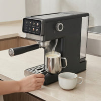 20 Bar Semi Automatic Espresso Machine Touchscreen Espresso Machine with Milk Frother 1300W Appliance Hot and Cold for Home Baristas, Coffee Lovers, Kitchen Countertop, Small Apartments, Office Breakroom