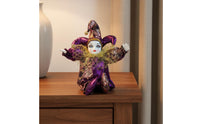 Handmade Clown Doll Intricate Details Sitting Clown Doll for Collectors, Desktop