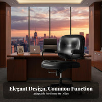 Height Adjustable Highspine managerial Chair with Armrests rotating Seat Ergonomic Design Office Furniture effortless Rolling casters for Students, Professionals, managerials, Study Room