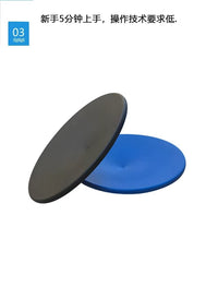 Cone Gold Panning Basin with Spiral Flow, Hand-Cranked, Plastic-Steel