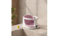 Safe Baby Bath Seat with Safety Bar Ergonomic Baby Bath Seat Supportive Stable for Parents