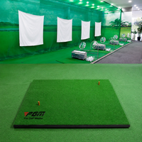 Verdant Sports Practice Pitching Mat, Thickened PP Grass Practice Driving Mat, Heavy Duty Rubber Base Practice Chipping Mat for Home Use