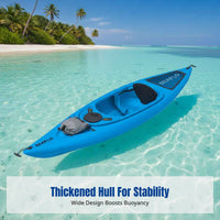 Kayak Canoe, Thickened Wide Boat, Paddle Included, For Aquatic Activities