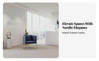 Nordic Design Upholstered Booth Dining Set Minimalist Aesthetic Commercial Furniture Comfortable Cushion Lounge Seating Curved Backrest for Cafe Owners, Interior Designers, Office Managers, Reception Area, Restaurant, Living Room, Kitchen