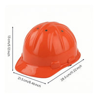 Aluminum Safety Helmet Adjustable Metal Hard Hat Vented Safety Helmet High-Impact Hard Hat with Chin Strap Easy Adjustment