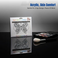Crystal Torso Chest Stickers, Acrylic Skin Decals, Party Face & Torso Jewels, Handmade, Assorted Designs