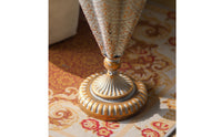 Iron Umbrella Stand Gilded Bronze Finish Trim Vintage Umbrella Holder Stable