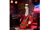 Goose Statue Accessory Set Rock and Roll Theme Goose Statue Clothing Kit Party Decoration Garden Decor for Lawn, Patio