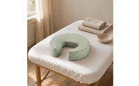C-Shaped Face Cushioned Gentle Textile Face Support Washable Sleep Accessory