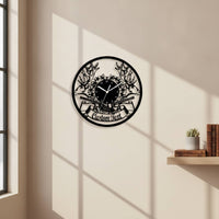 Decorative Wall Clock Easy to Read Round Wall Clock Clear Numbers for Living Room, Bedroom, Kitchen
