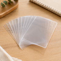 20 Mil Clear Card Sleeves for 4x6 Inch Photo Cards, Kpop Photocards, and Collectible Cards
