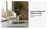 3 Pieces 3-Piece Table and Chair Set Modern Design Armchair and Table Set Long-Lasting Space-Saving for Business Owners