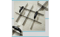 Rectangular Cake Divider with Handles Sturdy Cake Portioner Even Dessert Cutter Easy to Use for Bakers, Bakery