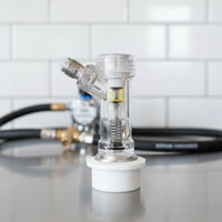 Threaded Keg Barb Fitting Check Valve Brewing Hardware Tight Seal