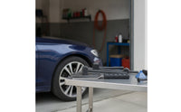 Stainless Steel Tapping Board with Textured Handle Handheld Tapping Board Brushed-Metal for Auto Mechanics, Garage