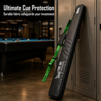 MOXIAO Billiard Cue Stick Case with Shoulder Strap, Waterproof & Anti-slip, Dual/Triple Slot