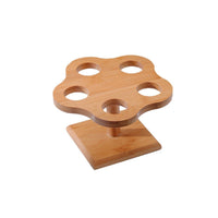 Sushi Hand-Roll Stand Bamboo Temaki Hand Roll Holder Temaki Stand Stable Tableware Easy to Clean for Home Hosts, Omakase Dining