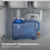 Water Purifier Wastewater Container Food-Grade Material Automatic Overflow Water Reservoir
