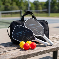 2 Pieces Carbon Fiber Pickleball Paddle Long-Lasting Grip Tape Perforated