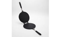 Double Sided Egg Cooking Tray Hinged Egg Roll Cooking Pan Textured Cookware