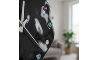 Wall Clock Irregular Ceramic Clock Creative Gift Timekeeping Device for Bedroom