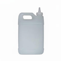 Leak Proof Plastic Engine Oil Container Heavy Duty Rectangular Jerry Can Large Capacity 5L Plastic Jug With Handle for Workshop