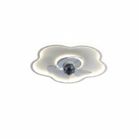 Fan Light Silent Overhead Fan Light Low-Profile Design for Children's Room, Bedroom