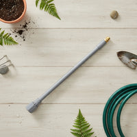 Universal Flexible Spray Rod with Brass Nozzle Adjustable Pressure Sprayer Wand Curved Spray Wand Extension Rod Compatible for Gardeners, Garden Watering, Car Washing, Plant Misting