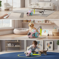 Cat Toy with Wireless-Controlled Control Compact Interactive Cat Car Smart
