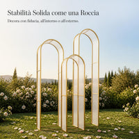 Wedding Arch Stage Decor Set for Aisle and Event Decoration