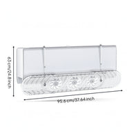 Air Conditioner Deflector with Perforated Panel Universal for Nursery