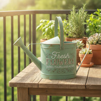 Watering Can with Long Spout Rustproof Watering Can Leakproof Vessel for Gardeners, Plant Lovers, Balcony
