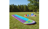 Lawn Water Slide with Sprinkler Heavy-Duty Garden Water Slide Large Toy for Kids, Families, Garden