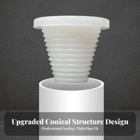 Floor Drain Odor Stopper Easy to Install Floor Drain Seal Core Tool-Tool-Less Installation for Renters, Bathroom, Kitchen, Basement