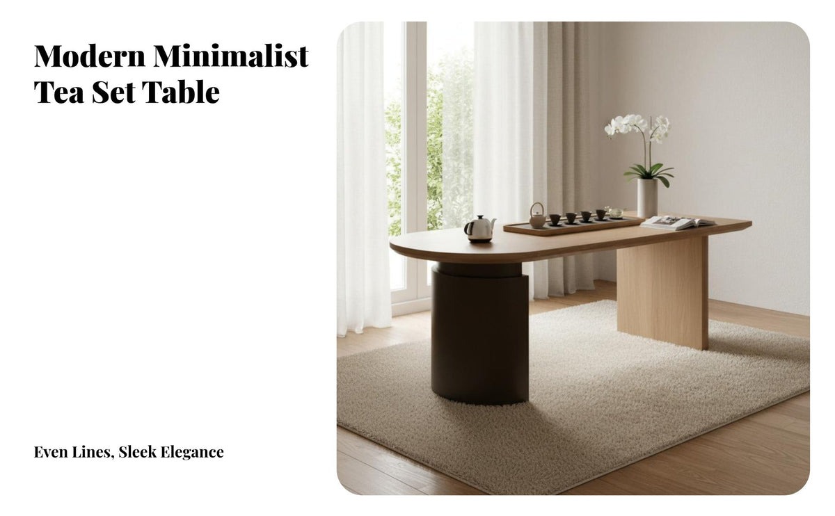 3 Pieces Pebble-Shaped Table with 2 Woven Chairs Natural Aesthetic Home Furniture Space Saving for Apartment Dwellers, pairs, Balcony, Living Room