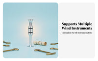 Portable Trumpet Embouchure Training Device Lightweight and Compact Wind Instrument Embouchure Tool Two-Sided-Ended Design