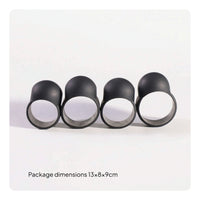 4 Pieces Steel Drum Finger Sleeve Covering Finger Sleeves Comfortable Accessory for Hand Percussion