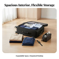 Soft-Sided Suitcase Large Capacity Softside Luggage Waterproof