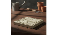 Stepping Stone Form Decorative Patterns Garden Pathway Former Reusable Cement Tile Template for Courtyard
