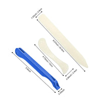 5 Pieces Strong Adhesive Stained Glass Foiling Tape Easy to Peel and Tear Copper Foil Tape Kit Craft Supplies for Electronics Repair