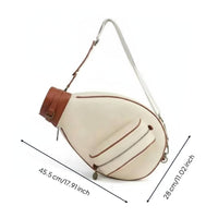 Single Shoulder Racket Bag  Crossbody Racket Holder Fashionable Design Sports Accessory for Women