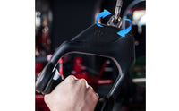 Training Handle with Rotating Ends Ergonomic Cable Machine Handle Compact Lat Pulldown Bar for Bodybuilders, Athletes, Home Gym, Fitness Center