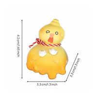 Gourd-Shaped Hanging Figurine Playful Desk Hanging Ornament Twisted Cord