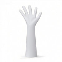 Resin Mannequin Hand Jewelry Organizer Stand Smooth Hand Jewelry Display Holder Modern Minimalist for Jewelers, Collectors, Photo Shoots