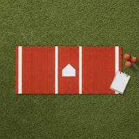 Non-Slip Baseball Pitching Mat Rubber Softball Pitching Mat Portable Athletic Gear Custom Color for Training