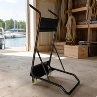 Outboard Motor Trolley Support Bracket Outboard Motor Cart Rectangular Power Unit Framework Carrier