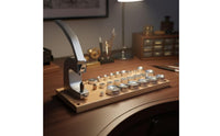 Watch Case Press Tool Bench-Watch Press with Wooden Base for Professionals for Hobbyists