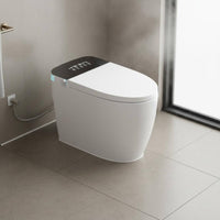 Easy Installation Toilet Seat Lid Warm Water Wash Smart Toilet Cover Self Cleaning Nozzle Smart Bidet Seat Wall Switch Compatible
