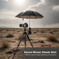 Tripod Phone Sun Shade Umbrella for Outdoor Live Streaming and Photography